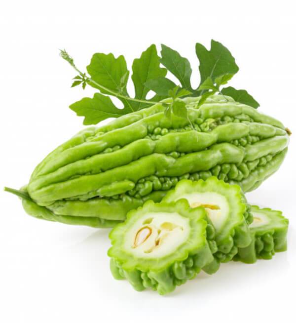 Bitter-gourd-with-leaves